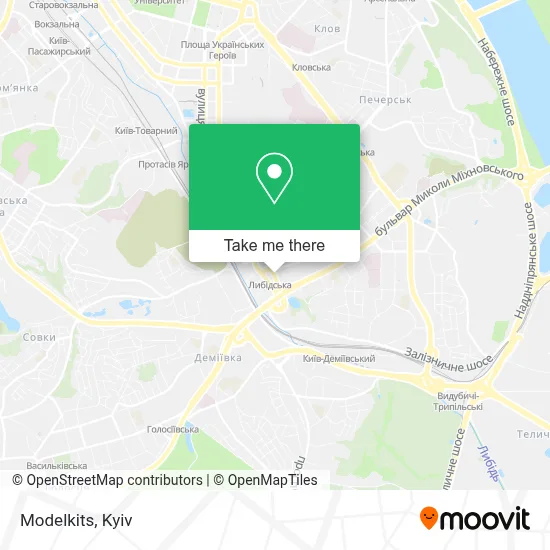 Modelkits map