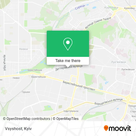 Vsyshost map
