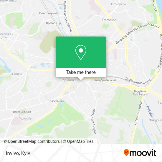 Invivo map