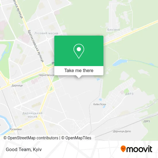 Good Team map