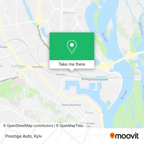 Prestige Auto map