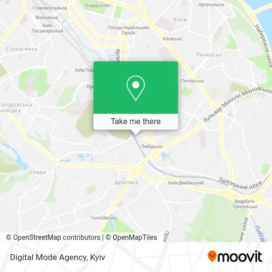 Digital Mode Agency map