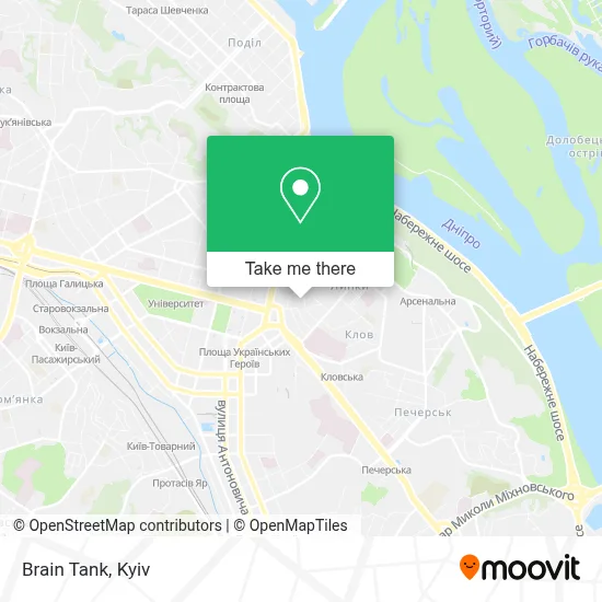 Brain Tank map