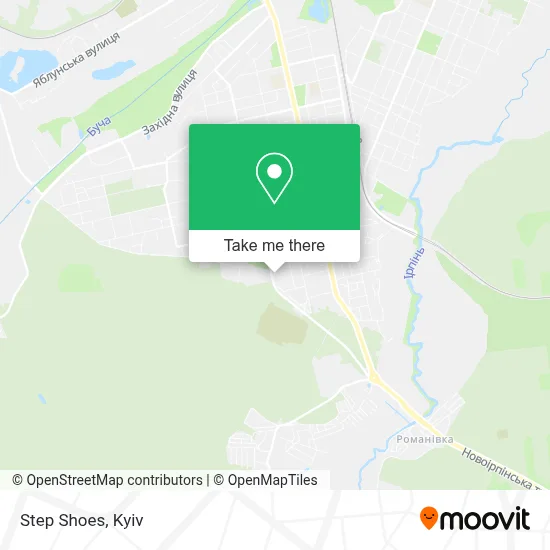 Step Shoes map