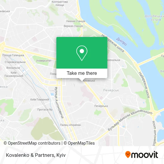 Kovalenko & Partners map