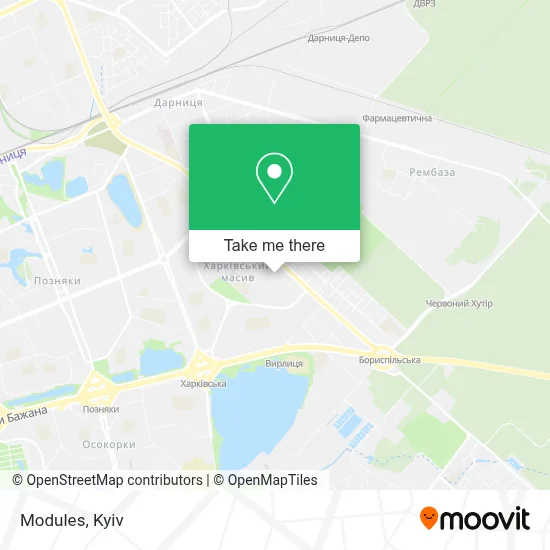 Modules map