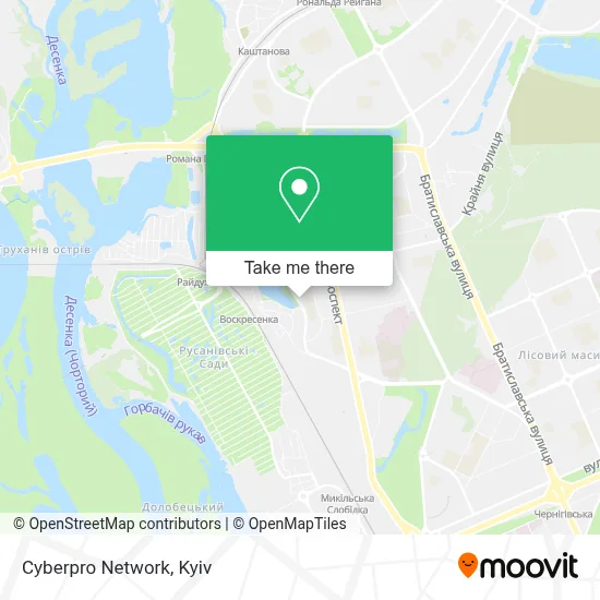Cyberpro Network map