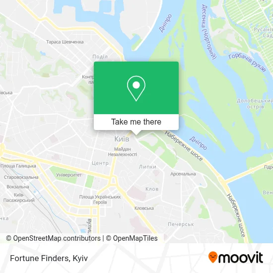 Fortune Finders map