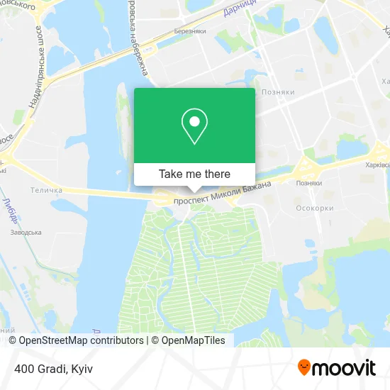400 Gradi map