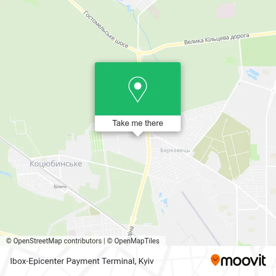Ibox-Epicenter Payment Terminal map