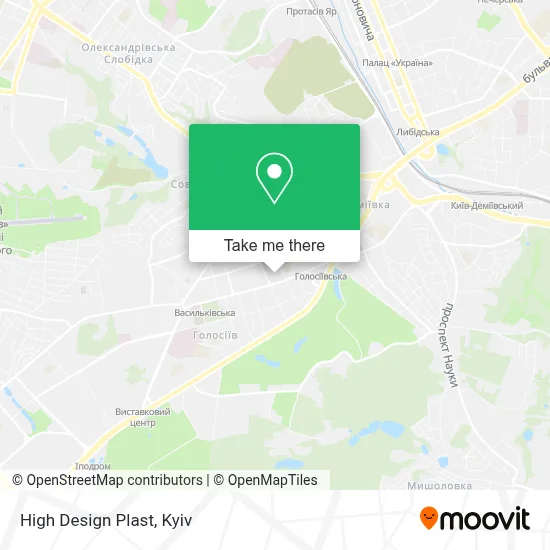 High Design Plast map