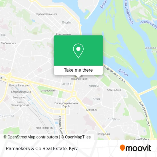 Ramaekers & Co Real Estate map