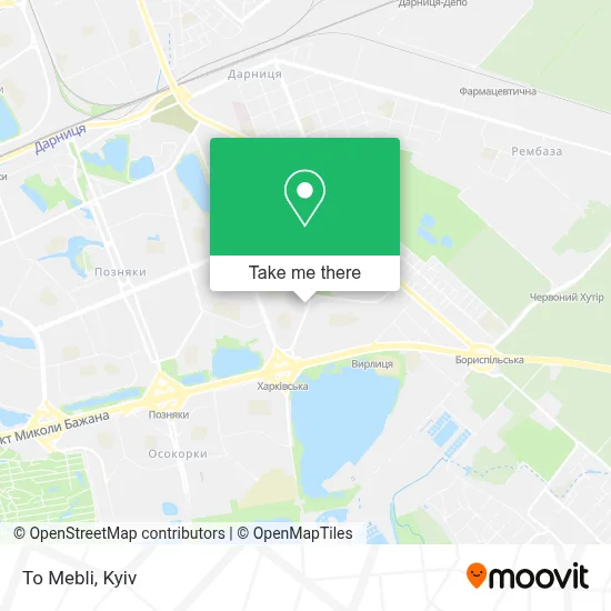 To Mebli map