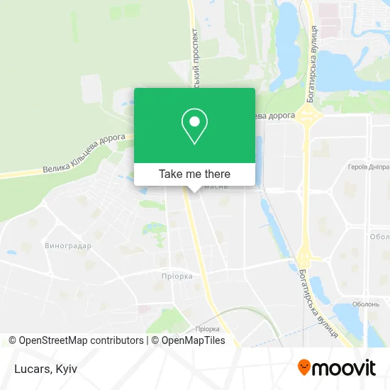 Lucars map