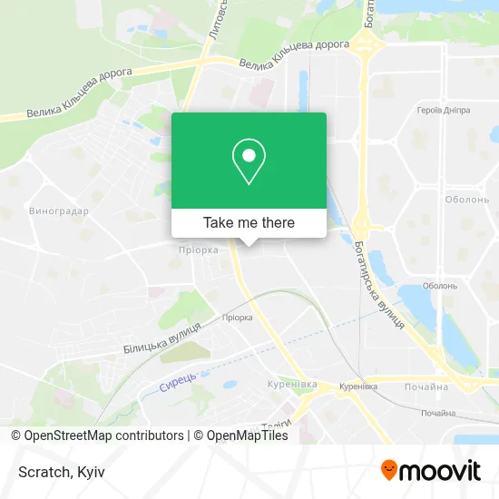 Scratch map