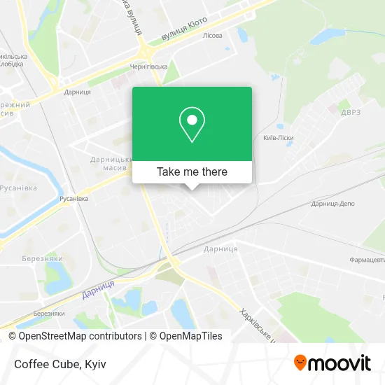 Coffee Cube map