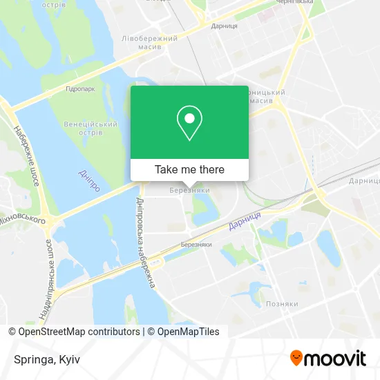 Springa map