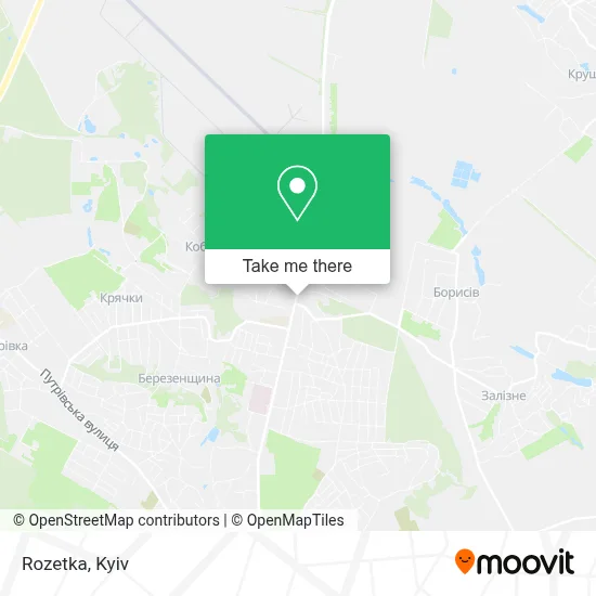Rozetka map