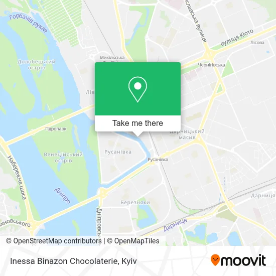 Inessa Binazon Chocolaterie map