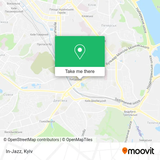 In-Jazz map