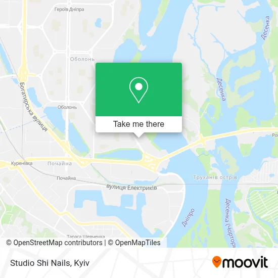 Studio Shi Nails map