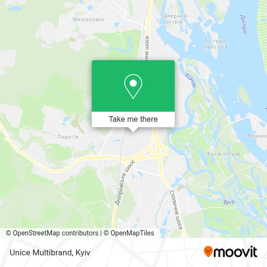 Unice Multibrand map
