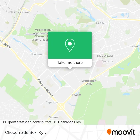 Chocomade Box map