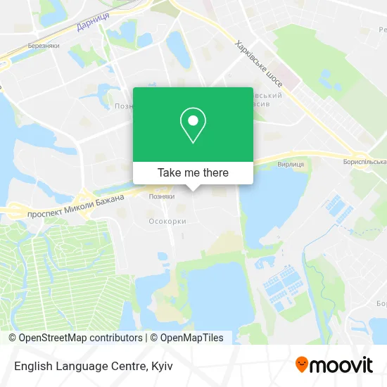 English Language Centre map