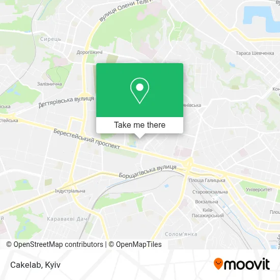 Cakelab map