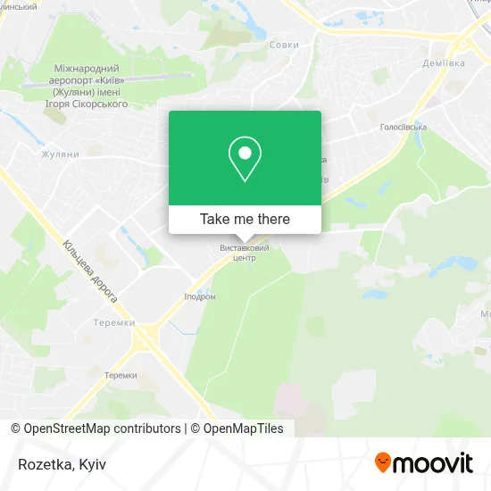Rozetka map