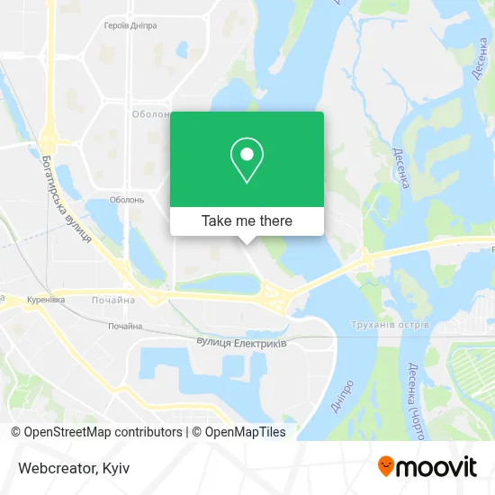 Webcreator map