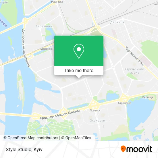 Style Studio map