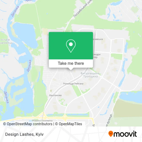 Design Lashes map