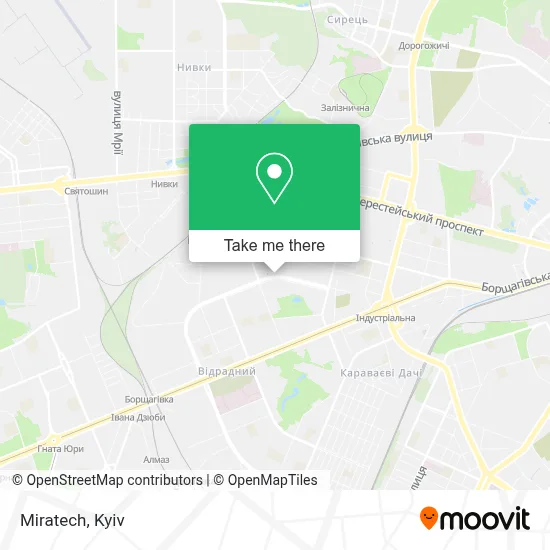 Miratech map