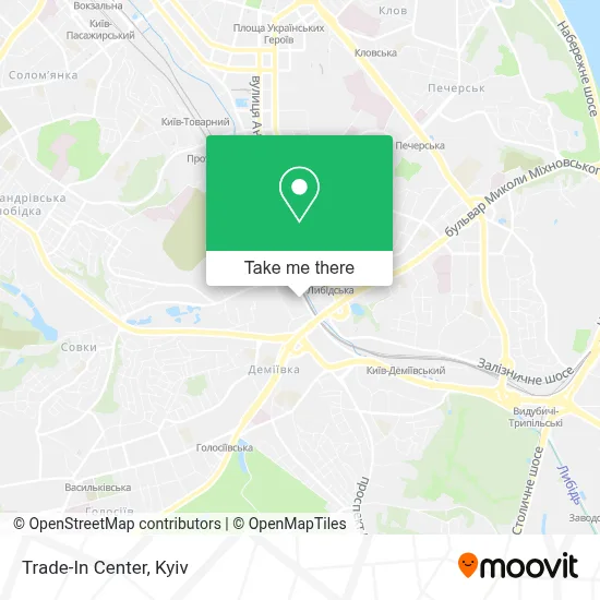 Trade-In Center map