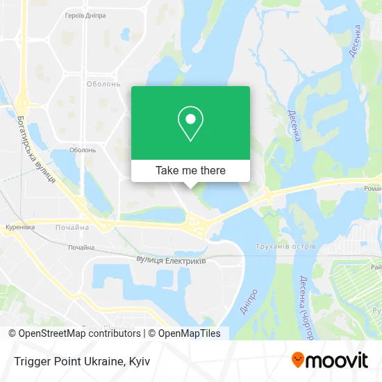Trigger Point Ukraine map