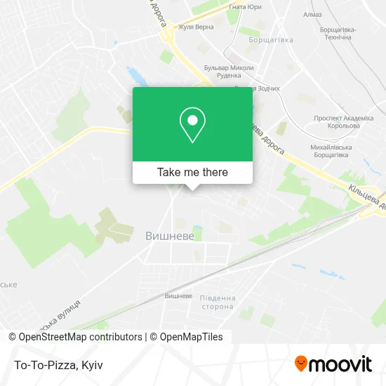 To-To-Pizza map