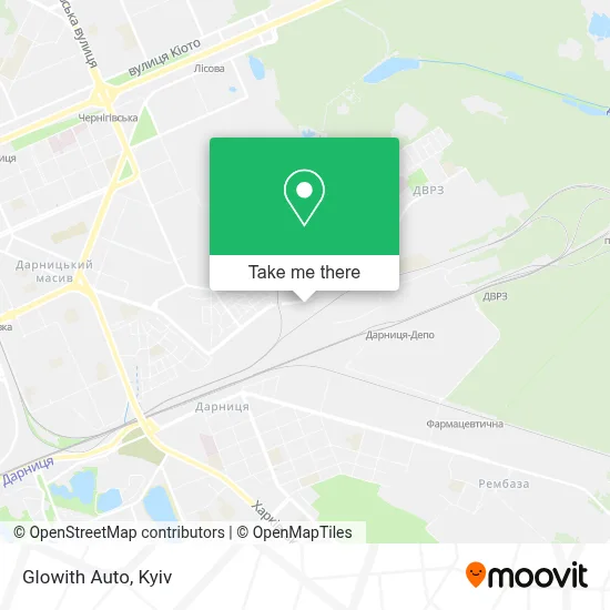 Glowith Auto map
