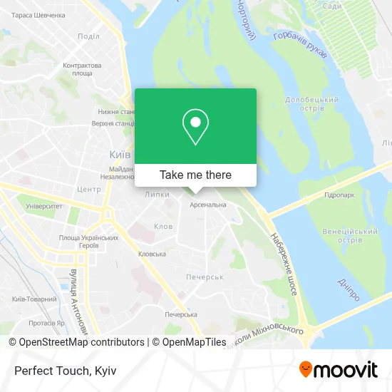 Perfect Touch map