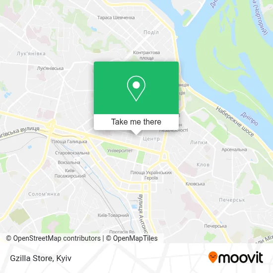 Gzilla Store map