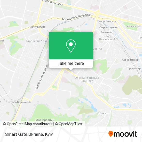Smart Gate Ukraine map