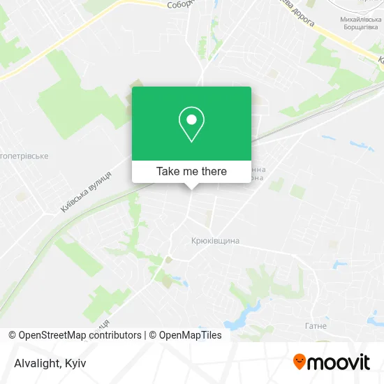 Alvalight map
