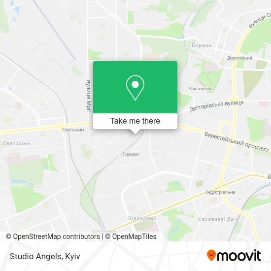 Studio Angels map