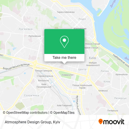 Atmosphere Design Group map