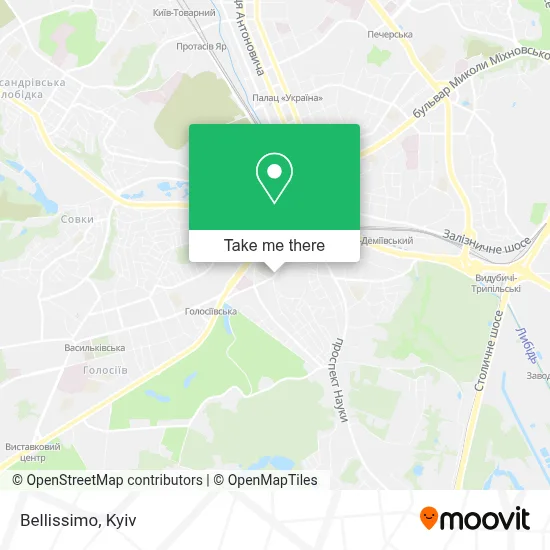 Bellissimo map