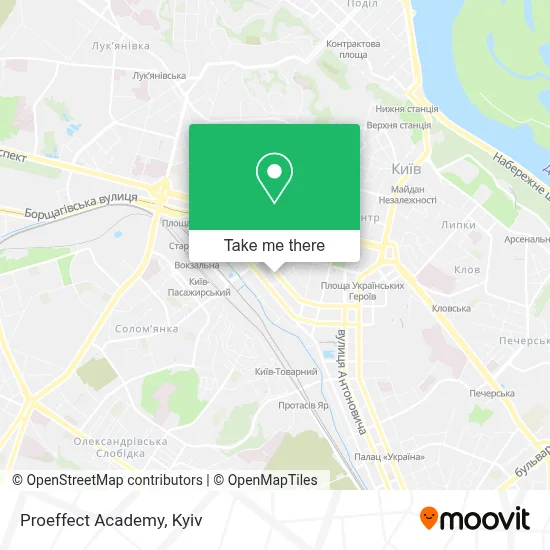 Proeffect Academy map