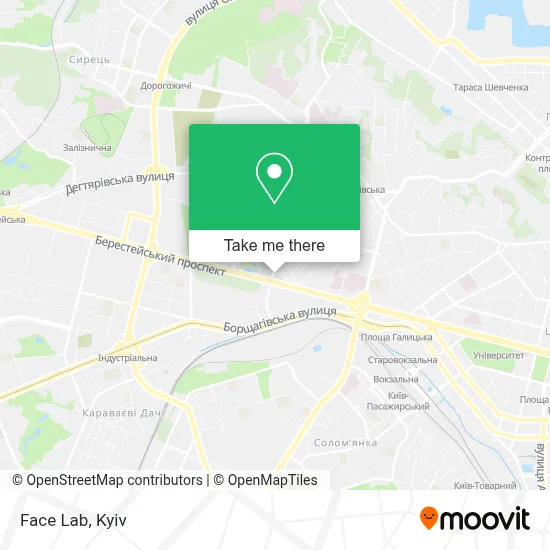 Face Lab map