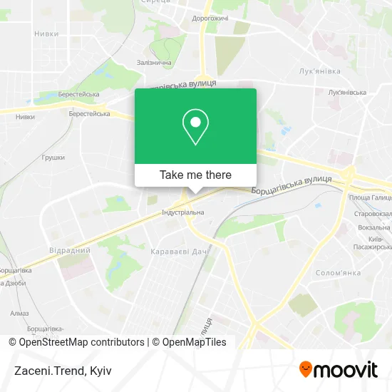 Zaceni.Trend map