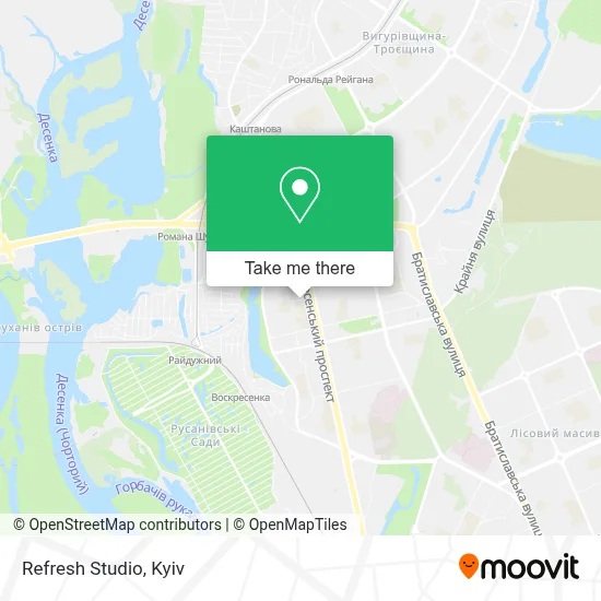 Refresh Studio map