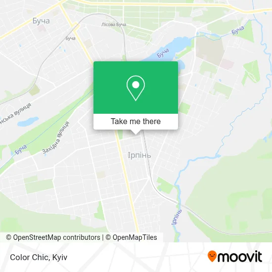 Color Chic map